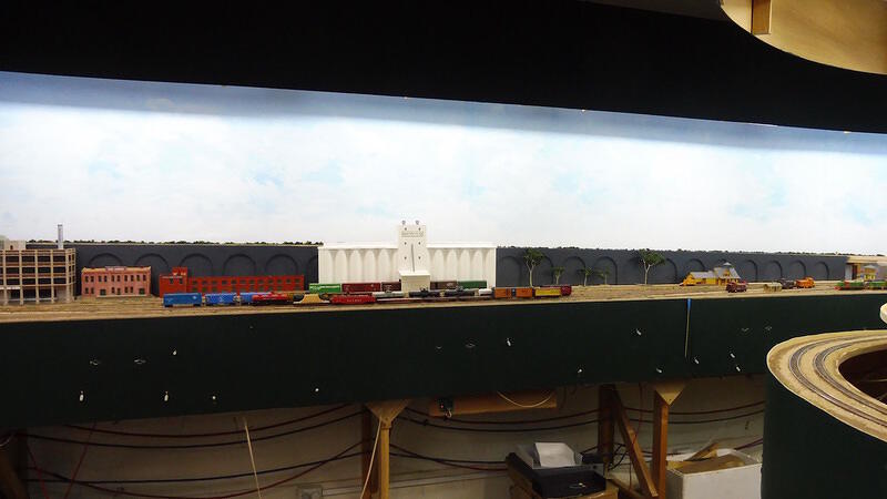 Phillps viaduct and Houseman yard 