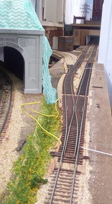 Track and points in position 02