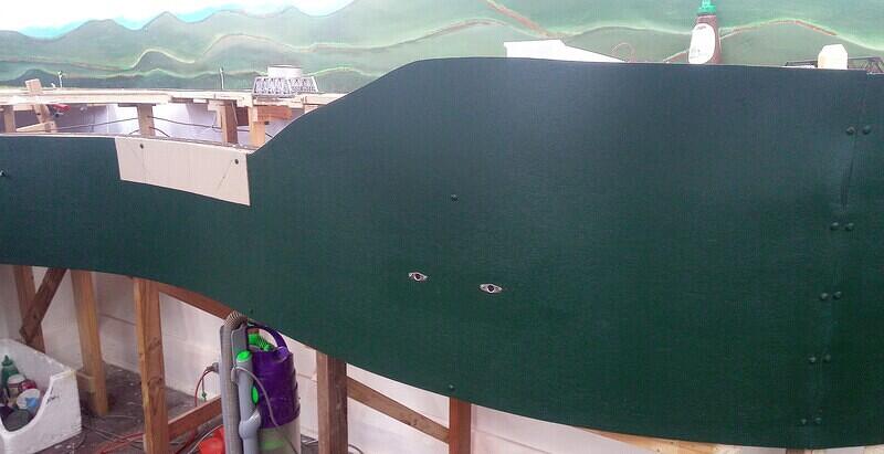 Facia finished with mockup for bridge 02