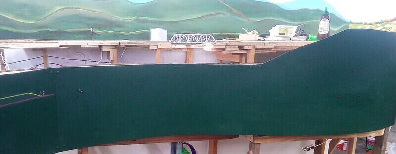 Facia first coat of paint 04