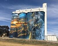 Lameroo South Australia 2024 silo 1