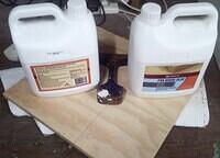 Gluing the foam to the lids 01