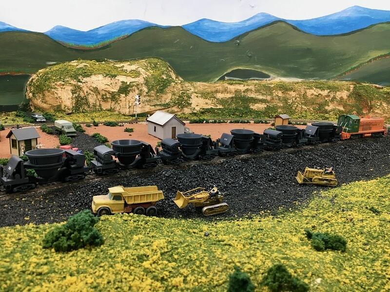 Slag dump on the Southern Central