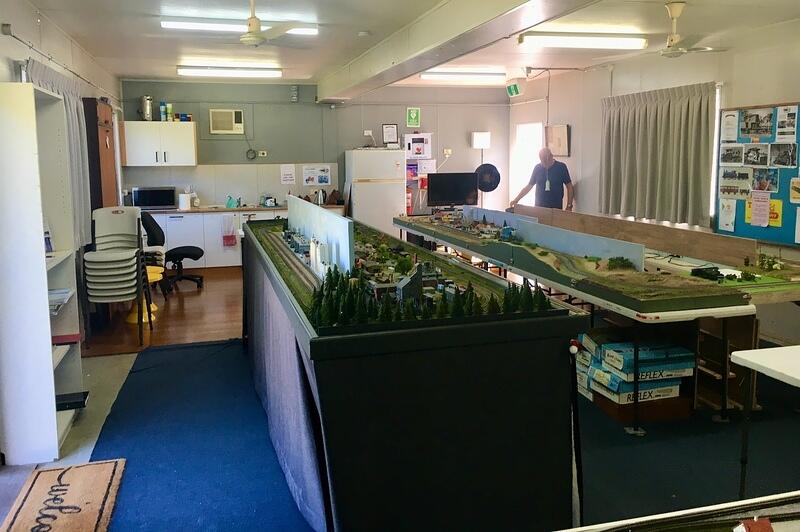 Caloundra & district model railway association club room