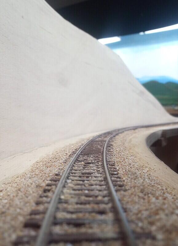 Drivers view through the partly done tunnel 06