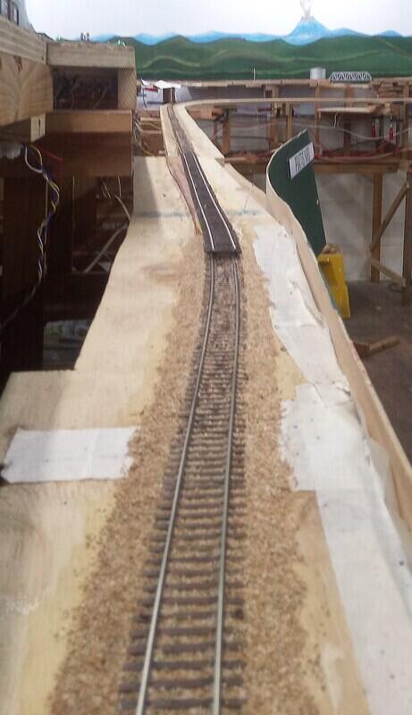 Testing fit and alignment of track 02