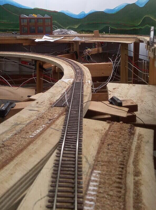 Testing fit and alignment of track 05