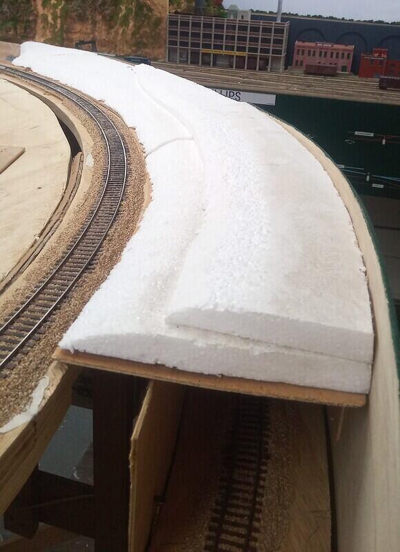 Top fitted and carved to approximate shape 06