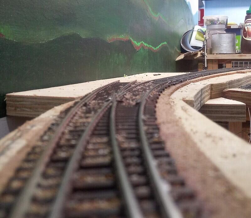 Driver view out of Prattis Yard 03