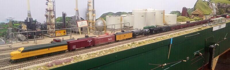 Returning through Opie after a long run