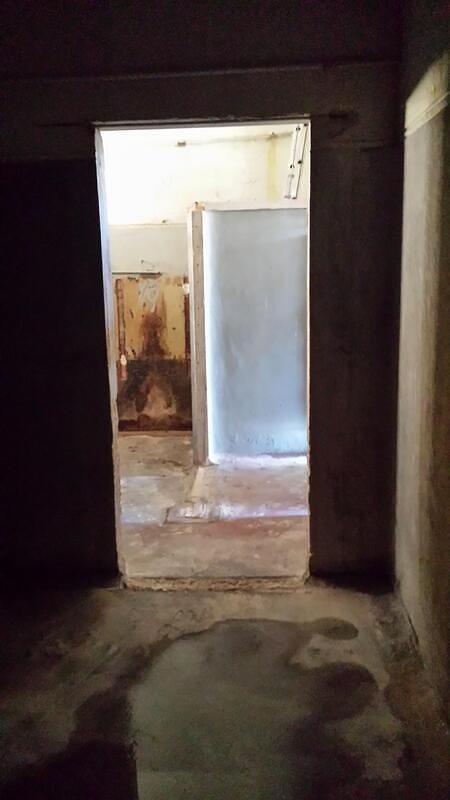 Cutting out the doorway 12 Feb 2015