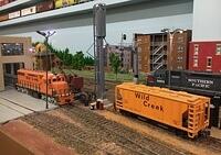 Loco service at Wild creek on the Wild Creek RR Nov '24