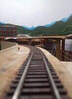 Drivers view through the partly done tunnel 08